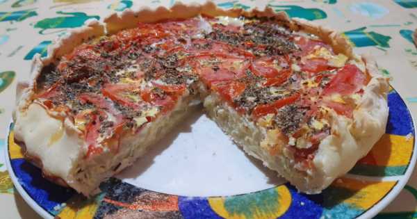 image of Tarta de cebollas con o sin tomate y sin TACC - Mendoza Post