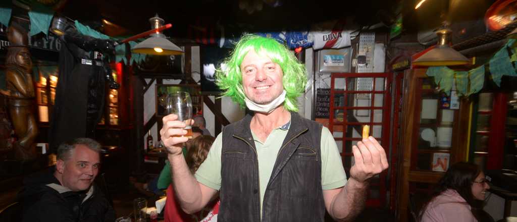 Mendoza se ti&ntilde;&oacute; de verde y celebr&oacute; San Patricio