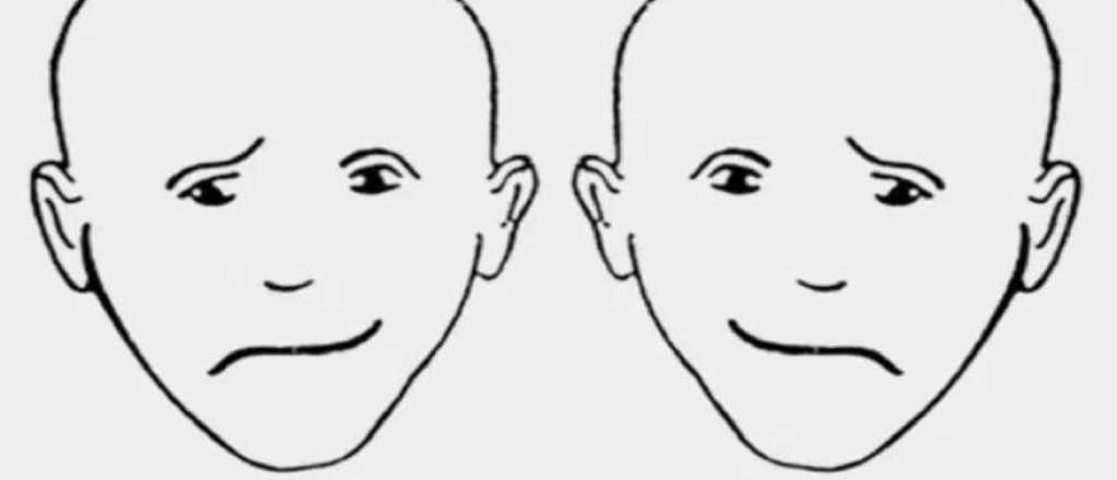 Test de felicidad: la cara que elijas develar&aacute; tu lado "fuerte" del cerebro