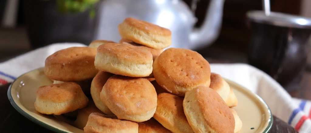 Bizcochitos para el mate con s&oacute;lo dos ingredientes