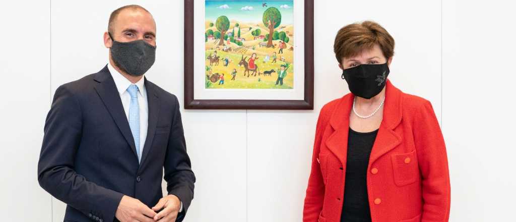 Georgieva dijo que fue "muy buena" la reuni&oacute;n con Guzm&aacute;n