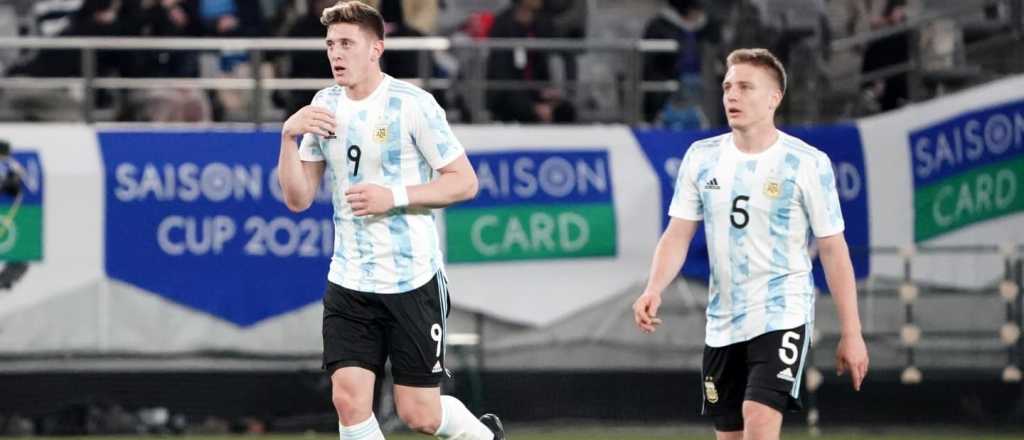 Con gol de Gaich, la Selecci&oacute;n ol&iacute;mpica le gan&oacute; a Jap&oacute;n