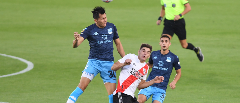 Hora y TV: River, Racing y San Lorenzo definen la clasificación