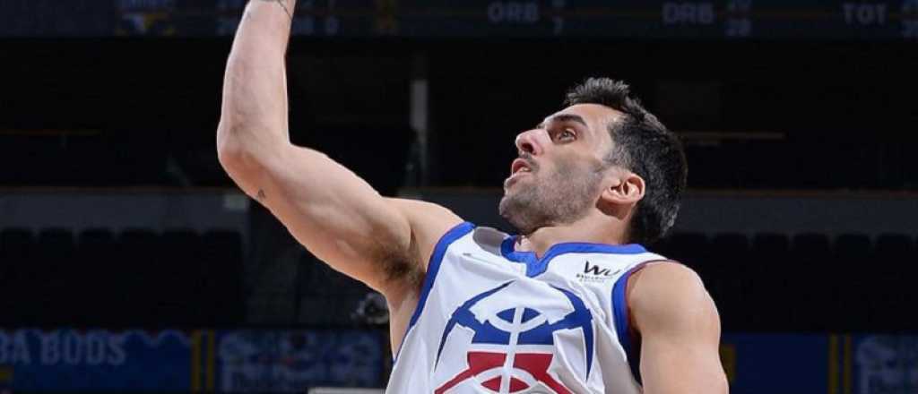 Buena actuaci&oacute;n de Campazzo en un nuevo triunfo de los Nuggets