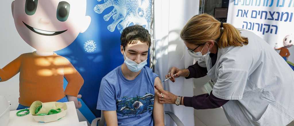 Israel comenzará a vacunar a niños entre 12 y 15 años