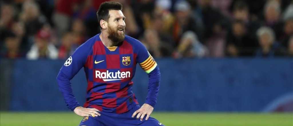 El reto de Leo Messi a todos en el túnel