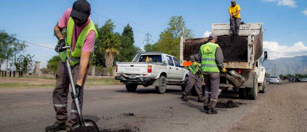 Luján de Cuyo emprendió el plan de asfalto más ambicioso de su historia