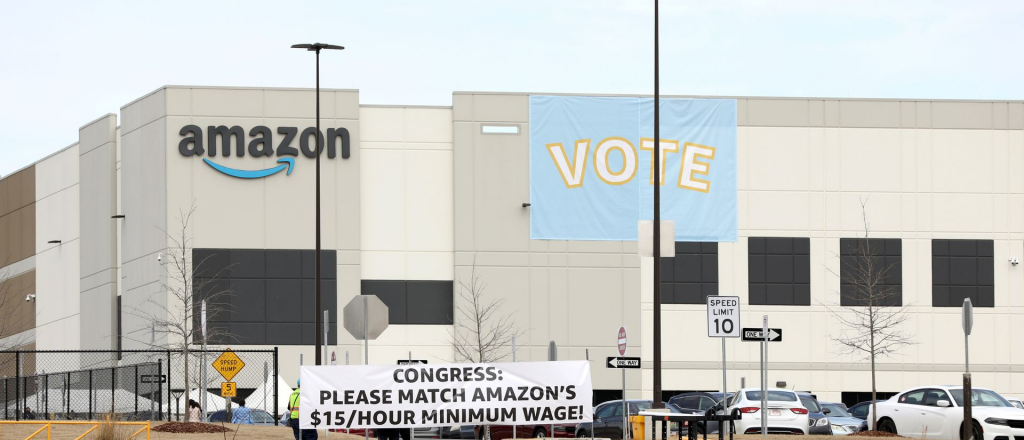 Los trabajadores de Amazon rechazaron formar un sindicato