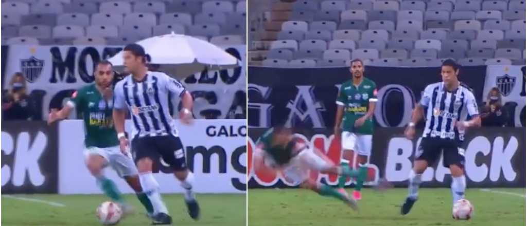 Bestial Hulk: tir&oacute; al suelo a dos rivales