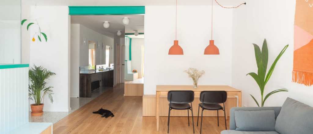 Tendencia: diseño minimalista, color y muebles a medida que se imponen