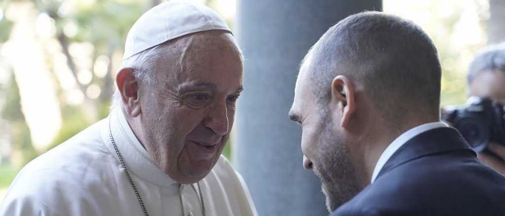 El ministro Guzmán será recibido por el papa Francisco