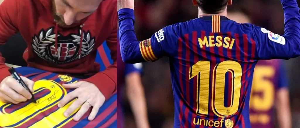 Donaron 50 mil vacunas a la Conmebol y Messi sorprendió con un regalo