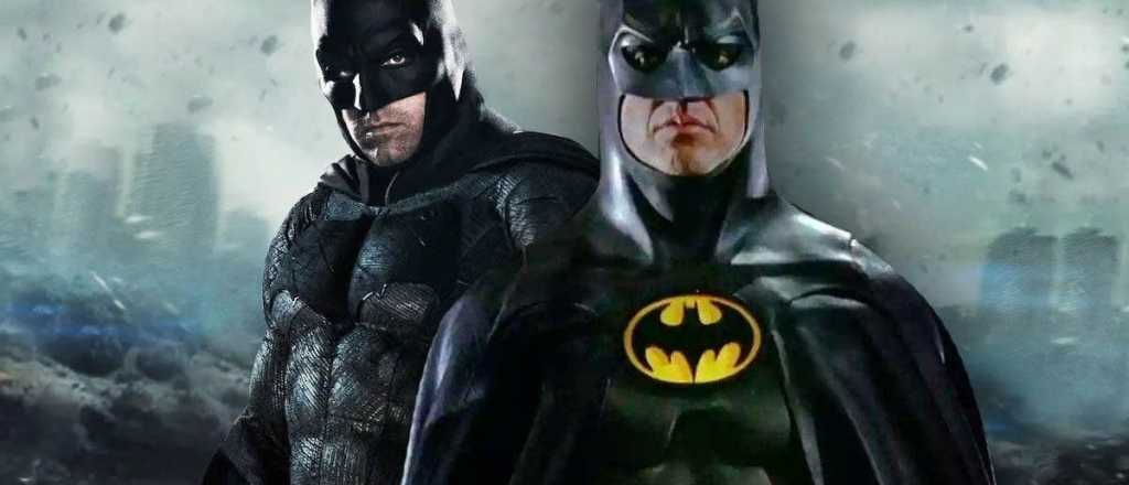 Los Batman de Keaton y Affleck juntos en The Flash