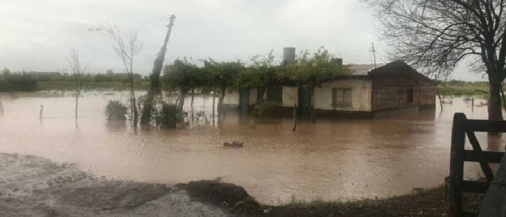 Evacuados e inundaciones en San Rafael