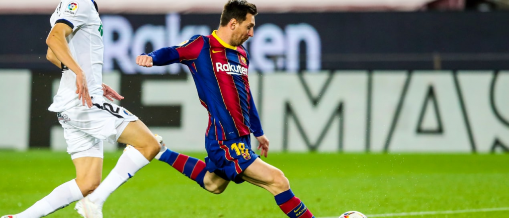 Videos: dos golazos de Messi, para la goleada de Barcelona sobre Getafe