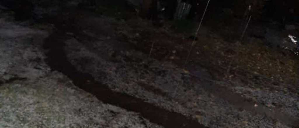 El granizo sorprendi&oacute; en El Manzano Hist&oacute;rico