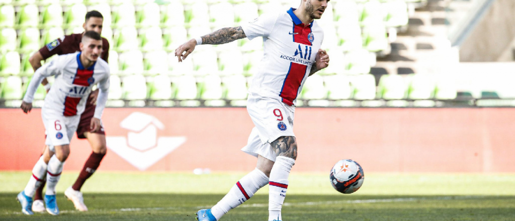 Icardi canchereó un penal y la picó: mirá lo que pasó