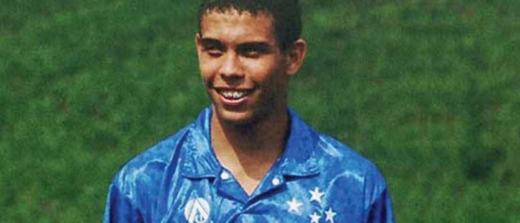 Así era Ronaldo: 17 años y cinco goles en su segundo partido
