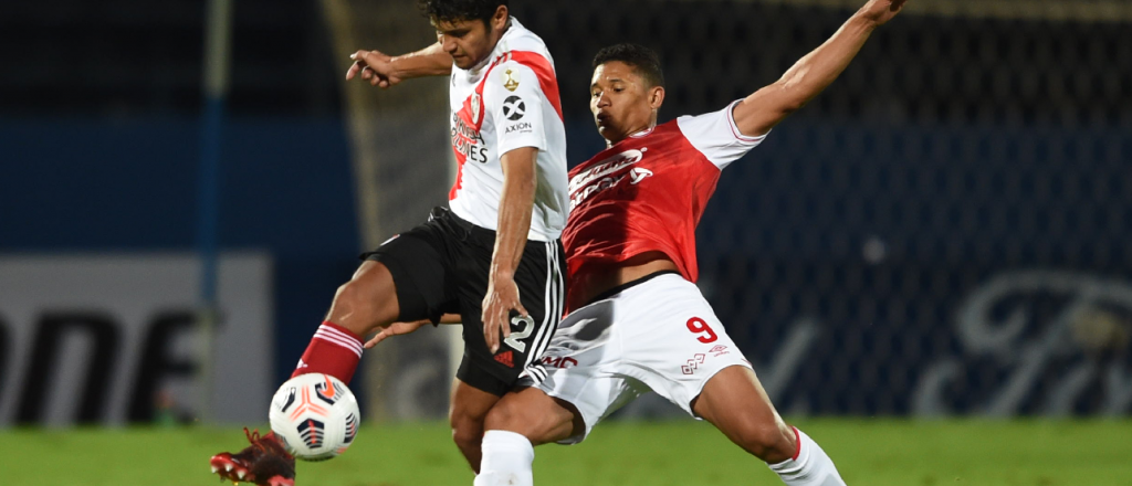 River mereci&oacute; m&aacute;s, pero empat&oacute; con Independiente Santa Fe
