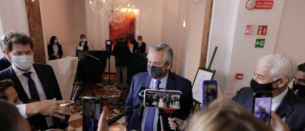 Georgieva se llevó una buena imagen de Alberto Fernández