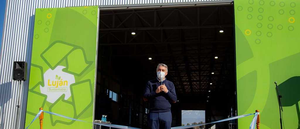 Luján de Cuyo inauguró un centro de reciclaje a gran escala