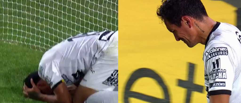 Video: hizo un gol en contra ante Boca y se largó a llorar