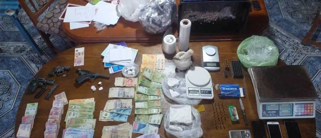 Secuestraron un kilo y medio de cocaína en Maipú