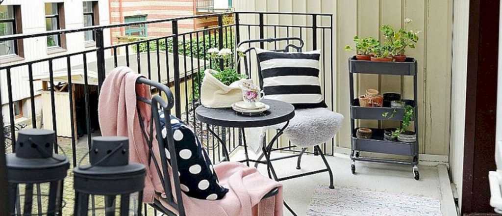 Convierte en una aut&eacute;ntica terraza tu peque&ntilde;o balc&oacute;n