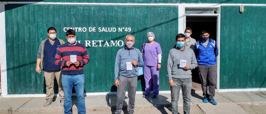 Lavalle: recorrieron más de 370 km para vacunar a 132 personas