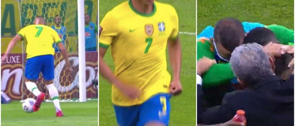 Richarlison meti&oacute; su gol y fue a pedirle a Tite que no renuncie