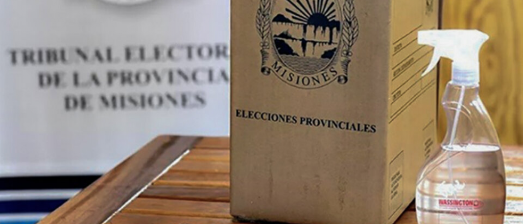 Misiones tiene la primera elecci&oacute;n en el pa&iacute;s en pandemia