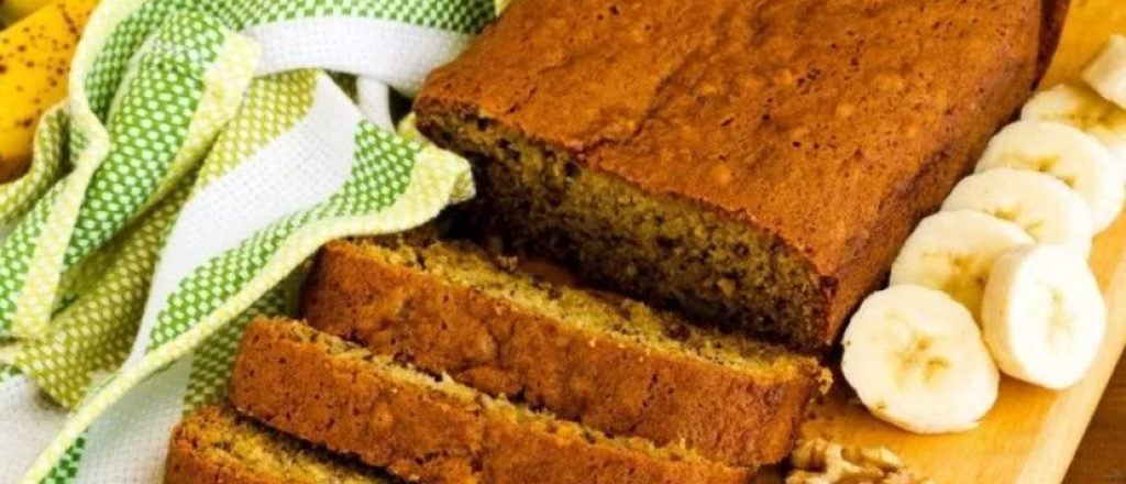 Bud&iacute;n de banana y harina integral s&uacute;per saludable