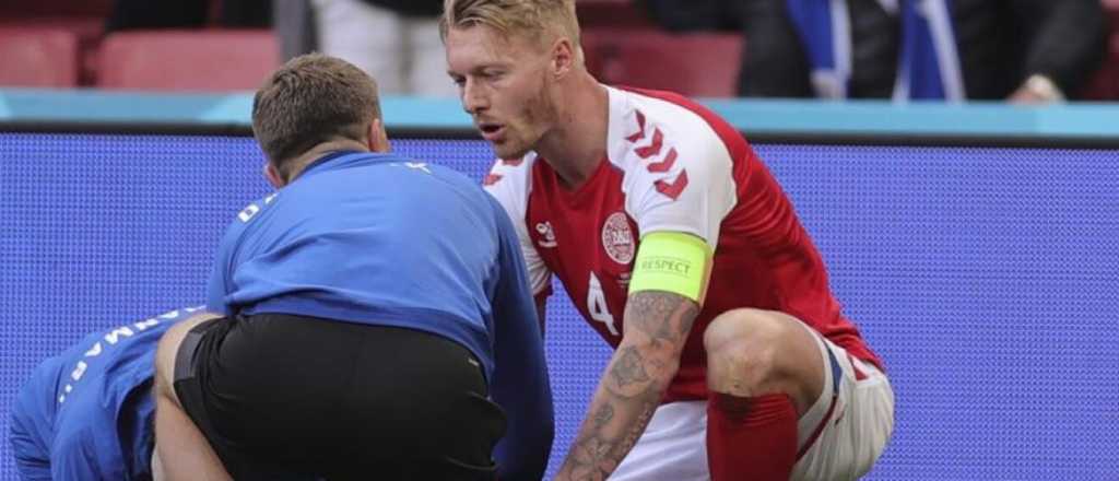Kjaer, el futbolista que le salv&oacute; la vida a Eriksen