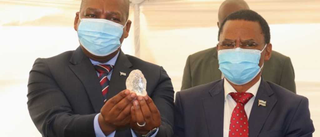 El tercer diamante más grande del mundo fue hallado en Botsuana