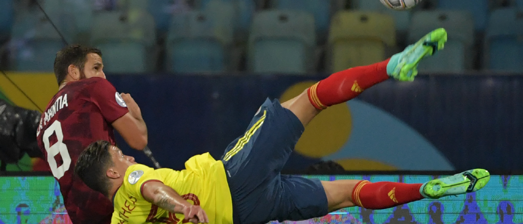 Colombia no le pudo ganar a Venezuela y empataron sin goles