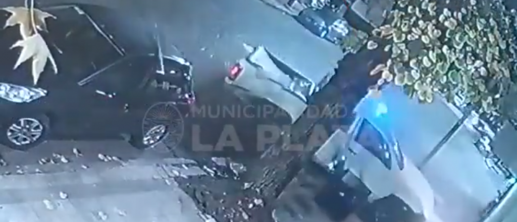 Video: así chocaron a toda velocidad al Secretario de Seguridad de La Plata