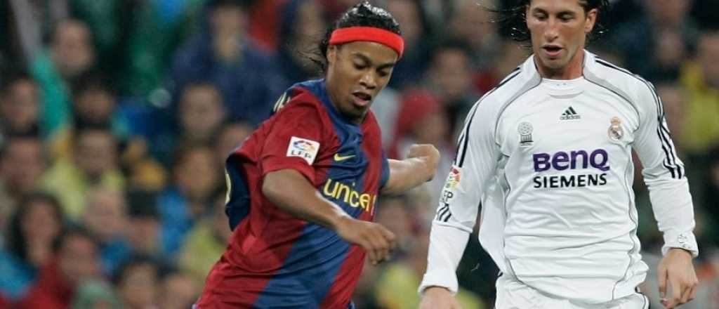 El "picante" cruce entre Ronaldinho y Ramos que se hizo viral