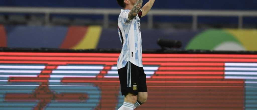 Messi recordó a Maradona: "Seguro nos bancó desde donde esté"