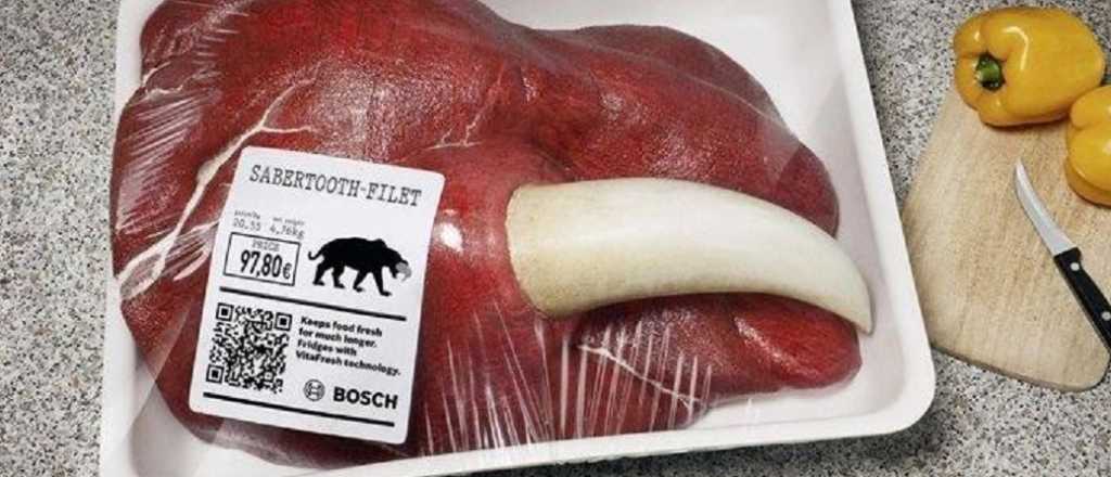 As&iacute; ser&iacute;a la carne de dinosaurio si la compraras en el s&uacute;per
