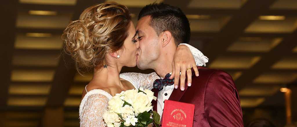 Las postales del casamiento de Cinthia Fern&aacute;ndez y Defederico