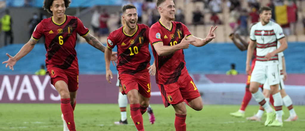 Video: con este golazo, Bélgica eliminó al Portugal de Cristiano