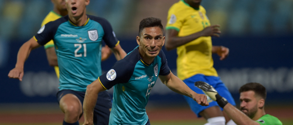 Ecuador empató con Brasil y se perfila como el rival de Argentina