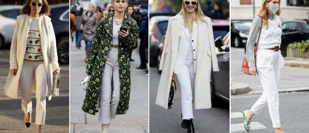 Como combinar (bien) los jeans blancos