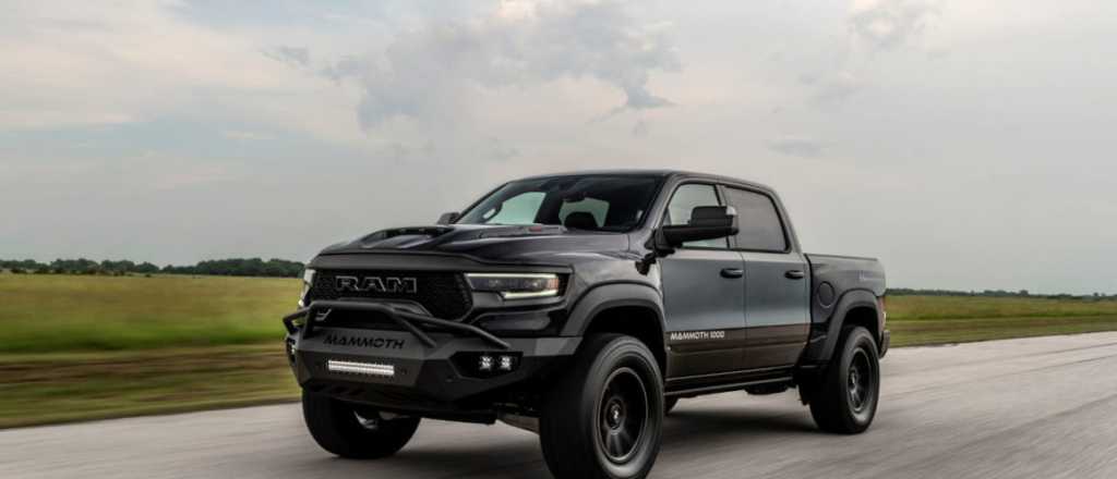 Esta es la Mammoth 1000 TRX, la camioneta más potente del mundo