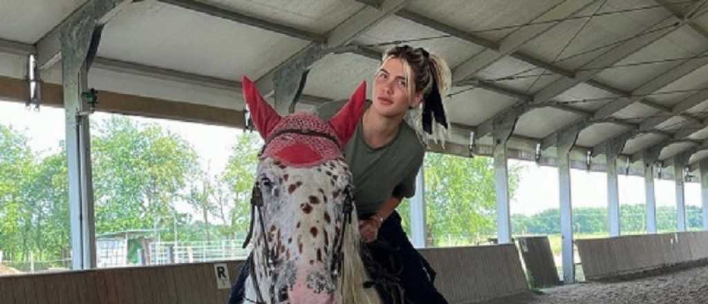 Wanda Nara le regaló a su hija un caballo y la criticaron