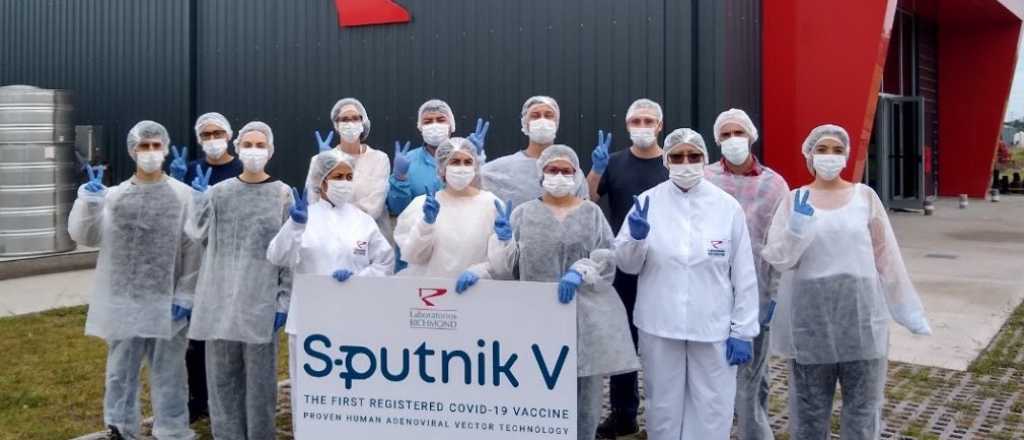 La segunda dosis de Sputnik comineza a producirse en Argentina