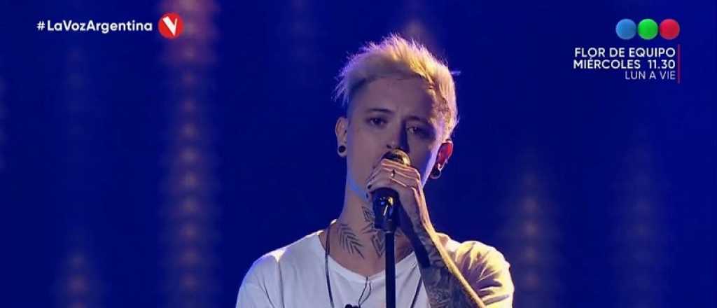 Videos: un joven de San Martín brilló en La Voz Argentina