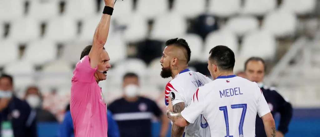 Arturo Vidal liquid&oacute; al argentino Loustau y lo trat&oacute; de "payasito"