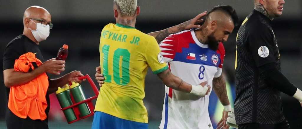 Sigue la polémica: Neymar humilló a Vidal de la peor manera