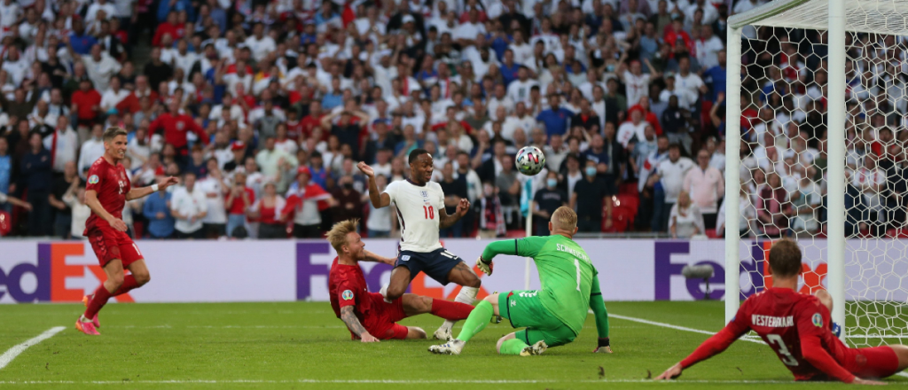 Inglaterra se metió en la final de la Euro con un penal inventado